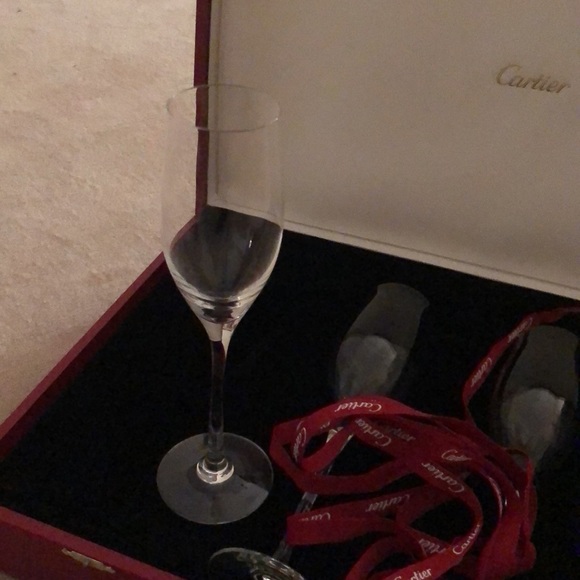 Cartier Champagne Flutes - Picture 2 of 4